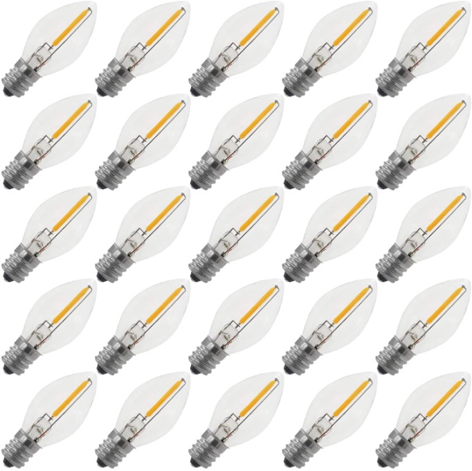 C7 E12 LED-Glühlampen