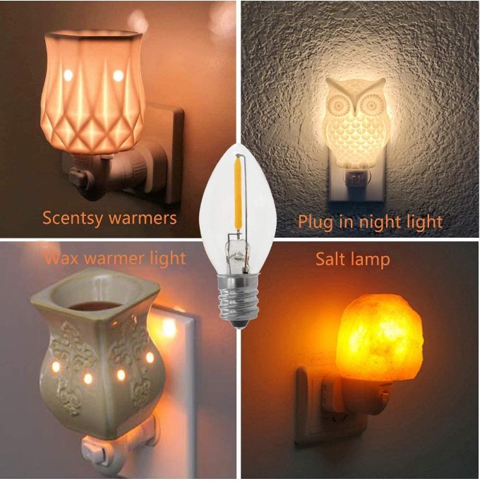 C7 E12 LED-Glühlampen