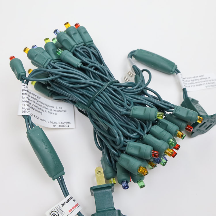 5MM Mini-LED-Lichterketten-Set UL Multi-LED-Weihnachtslichter UL