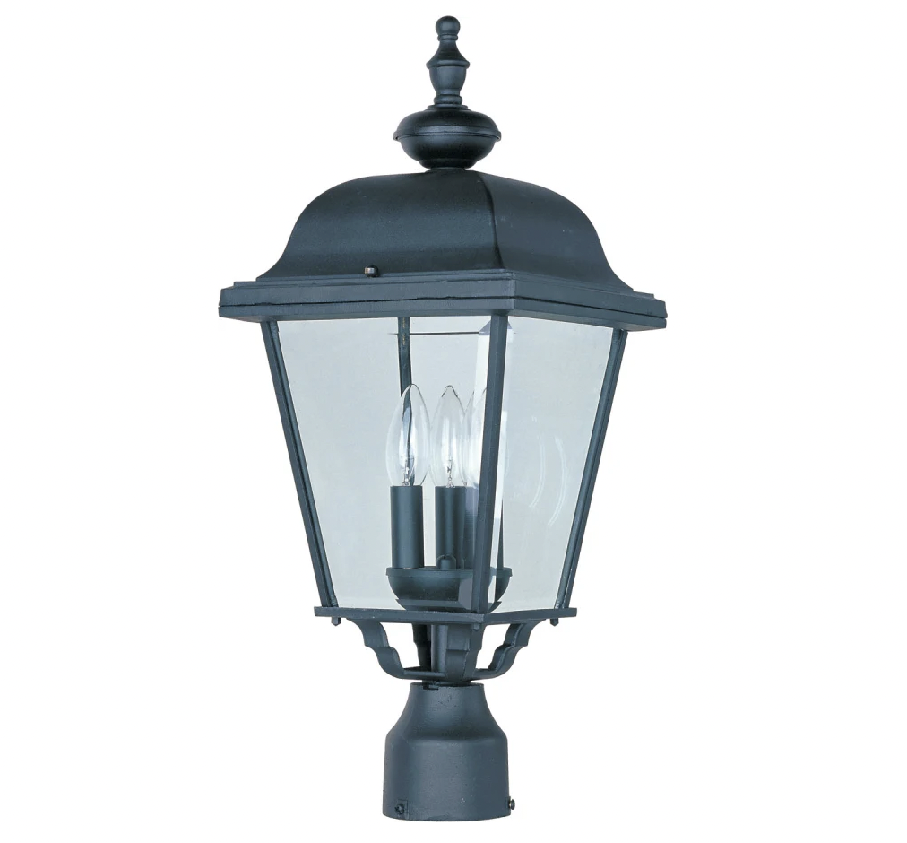 Builder Cast 3-Licht-Pfostenleuchte für den Außenbereich