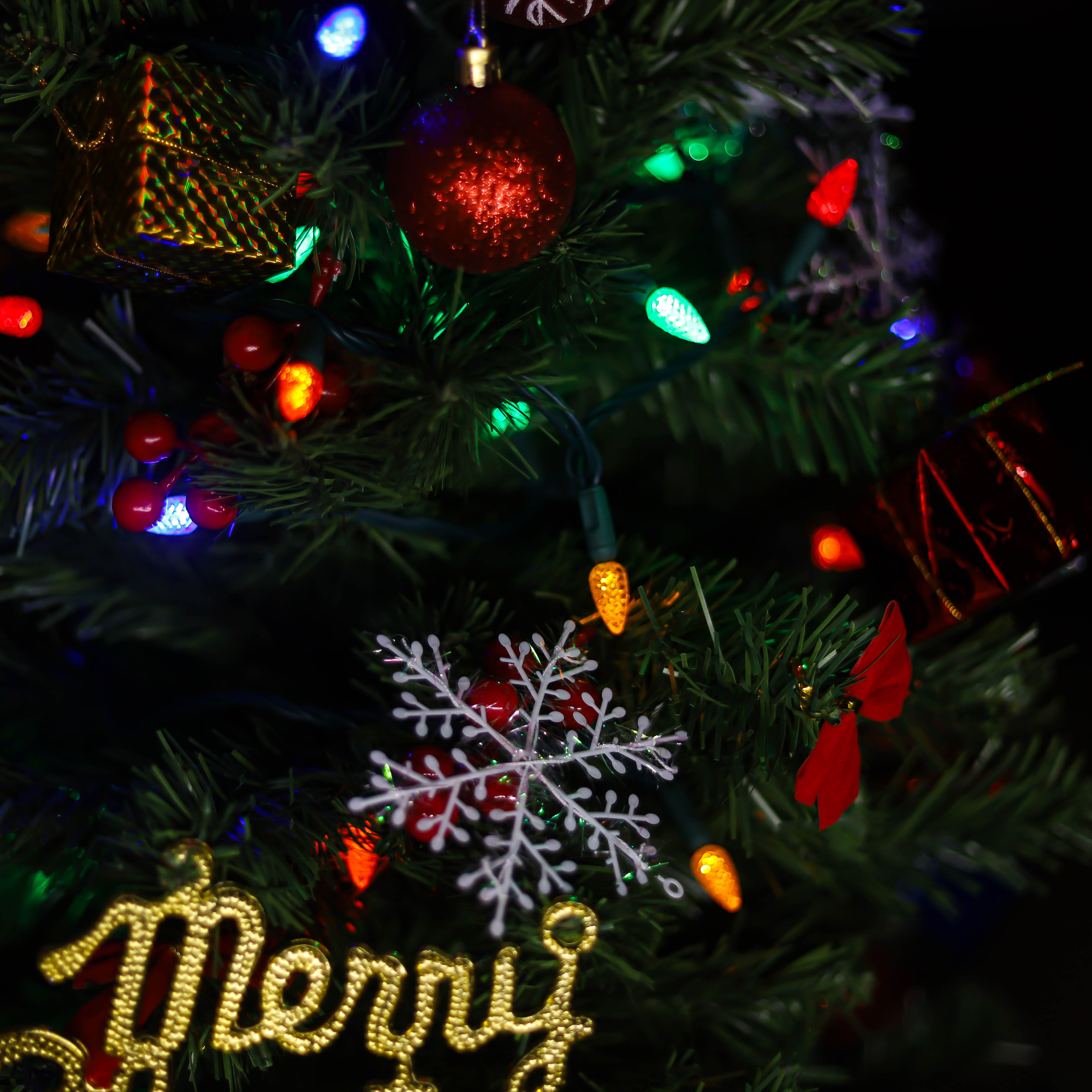 UL C3 LED-Lichterkette, mehrfarbig, Weihnachtslicht für den Außenbereich