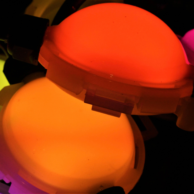 24V wasserdichtes RGB-Dome-Pixellicht