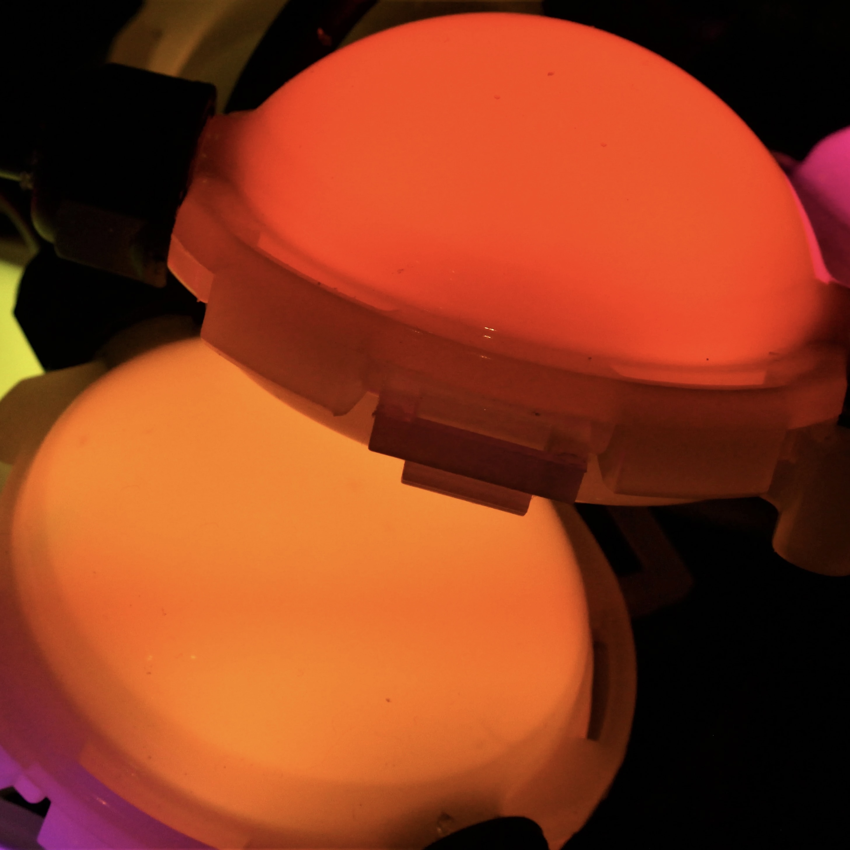 24V wasserdichtes RGB-Dome-Pixellicht