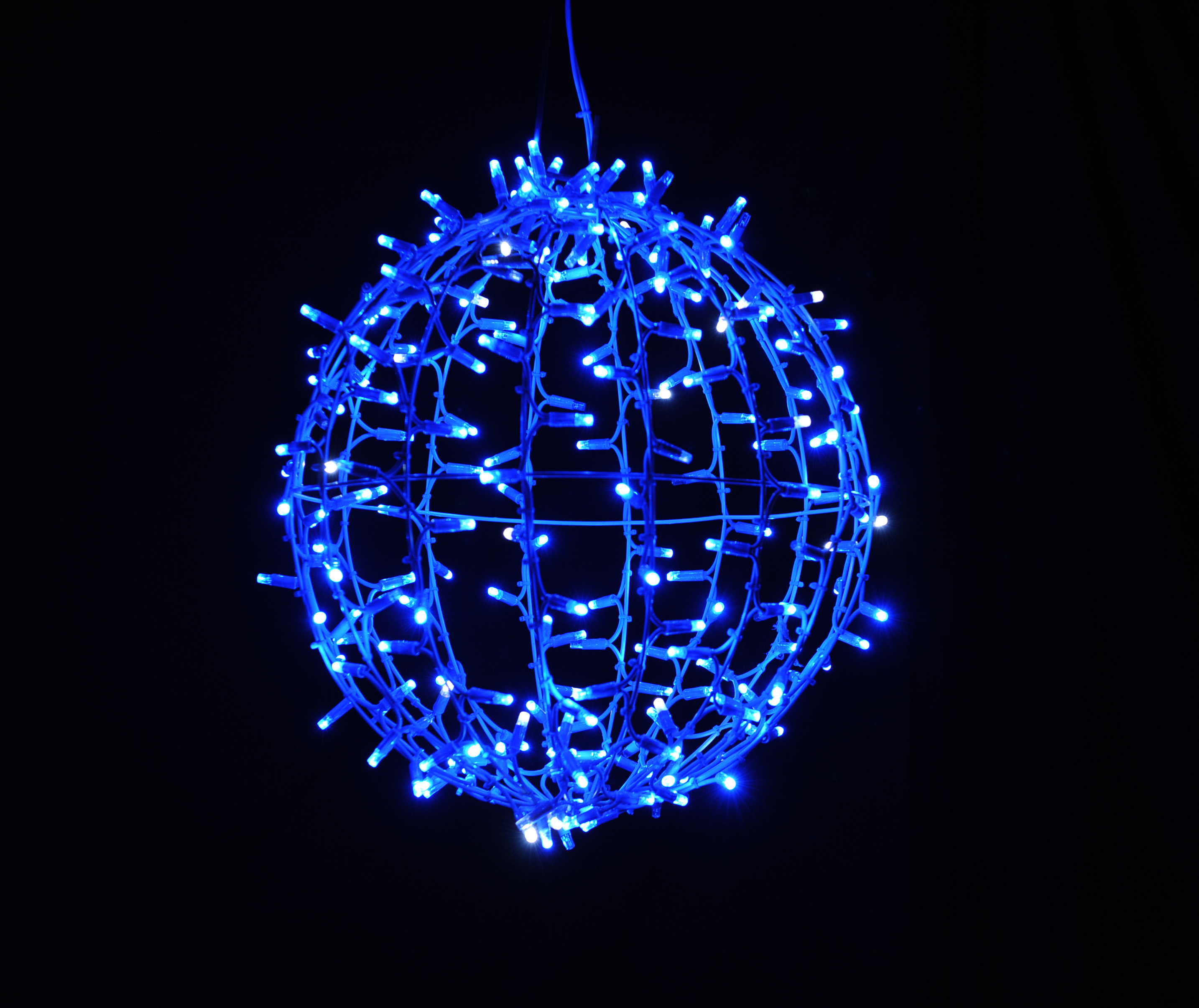 Außen Weihnachtskugel Motivlichter