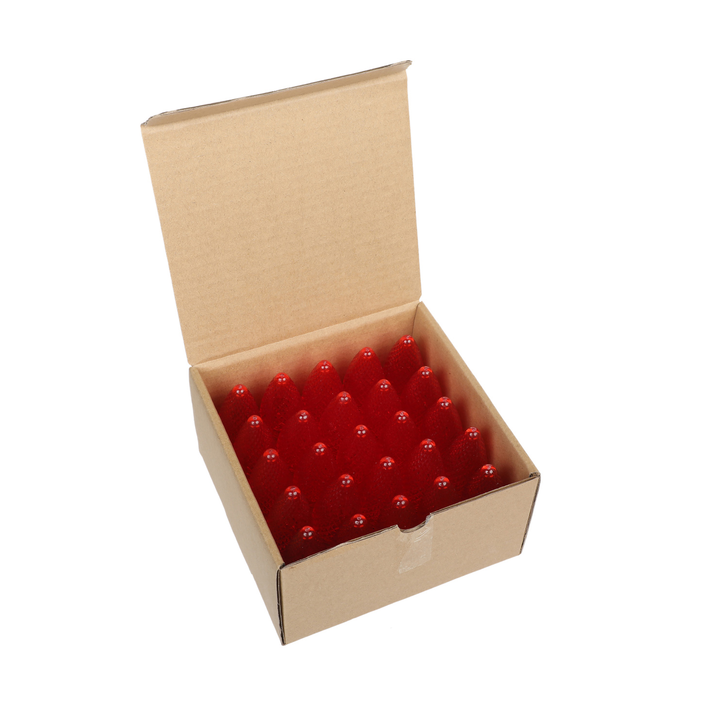 Minleon C9 LED Weihnachts-Ersatzbirnen, rote LED 