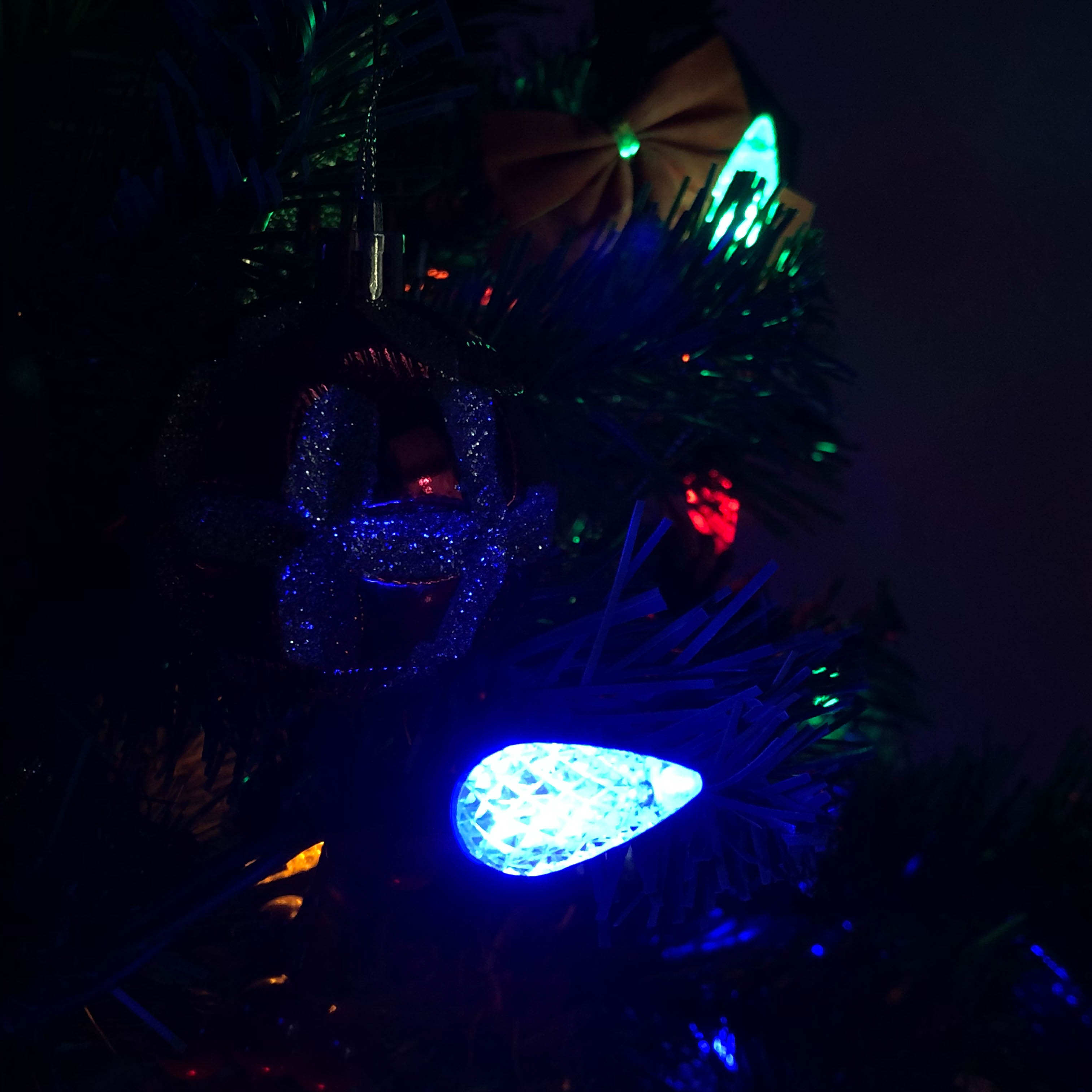 Multi UL wasserdichte C6 Erdbeer-LED-Weihnachtslichter 