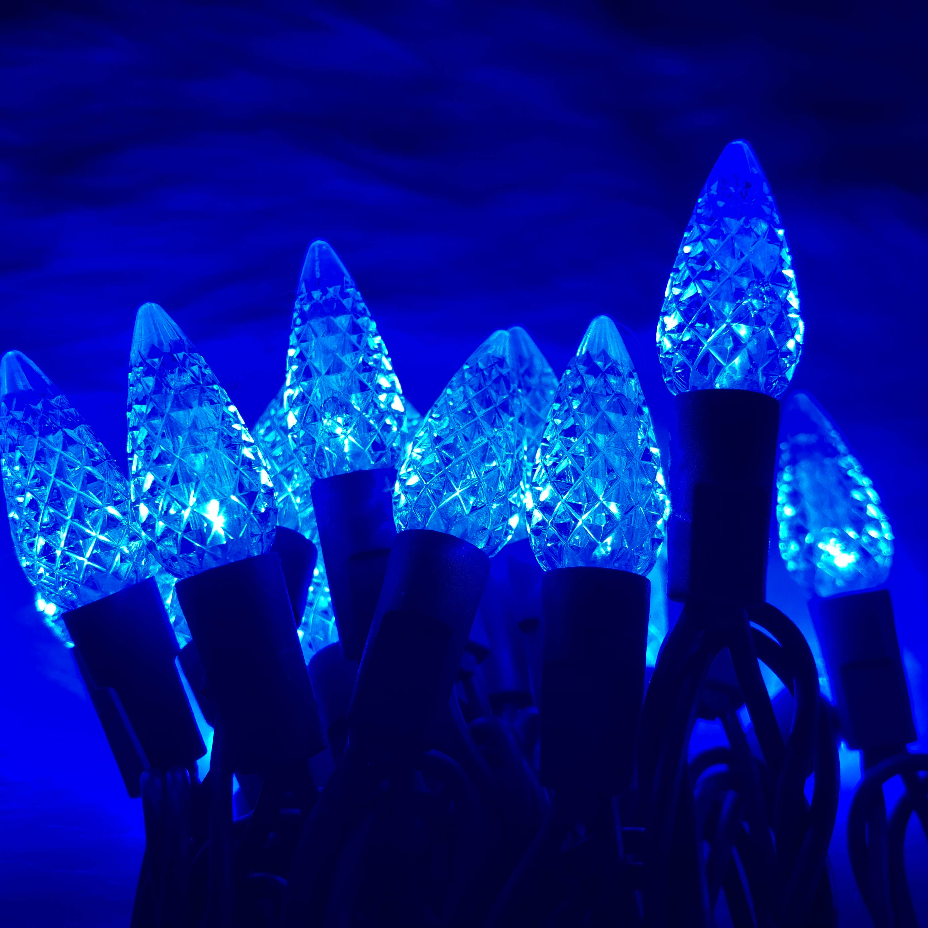 UL C6 Blue Strawberry Weihnachtslichter