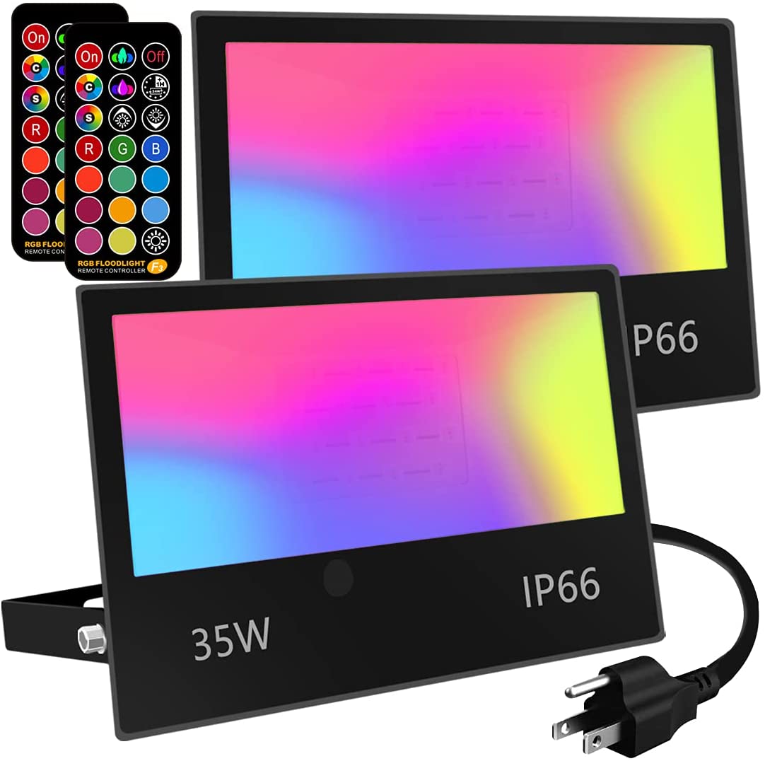 35W RGB-LED-Flutlichter