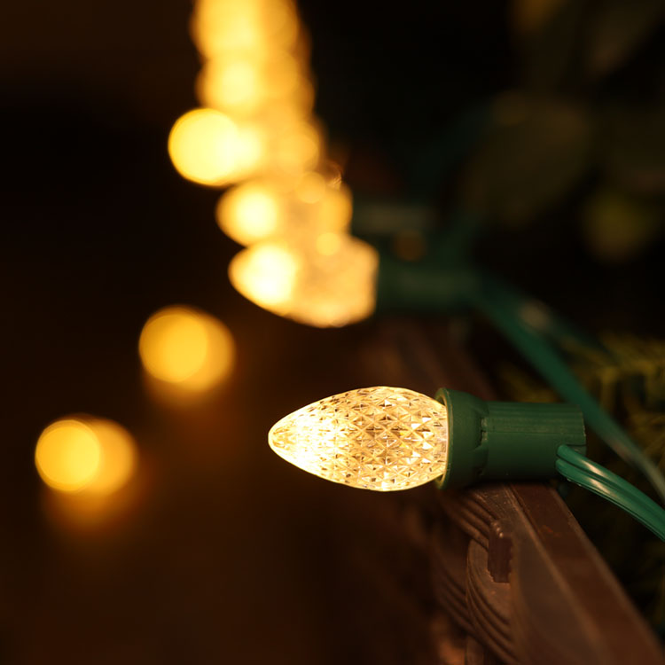 Minleon, 120 V UL, dimmbare, wasserdichte, warmweiße LED-Glühbirnen 