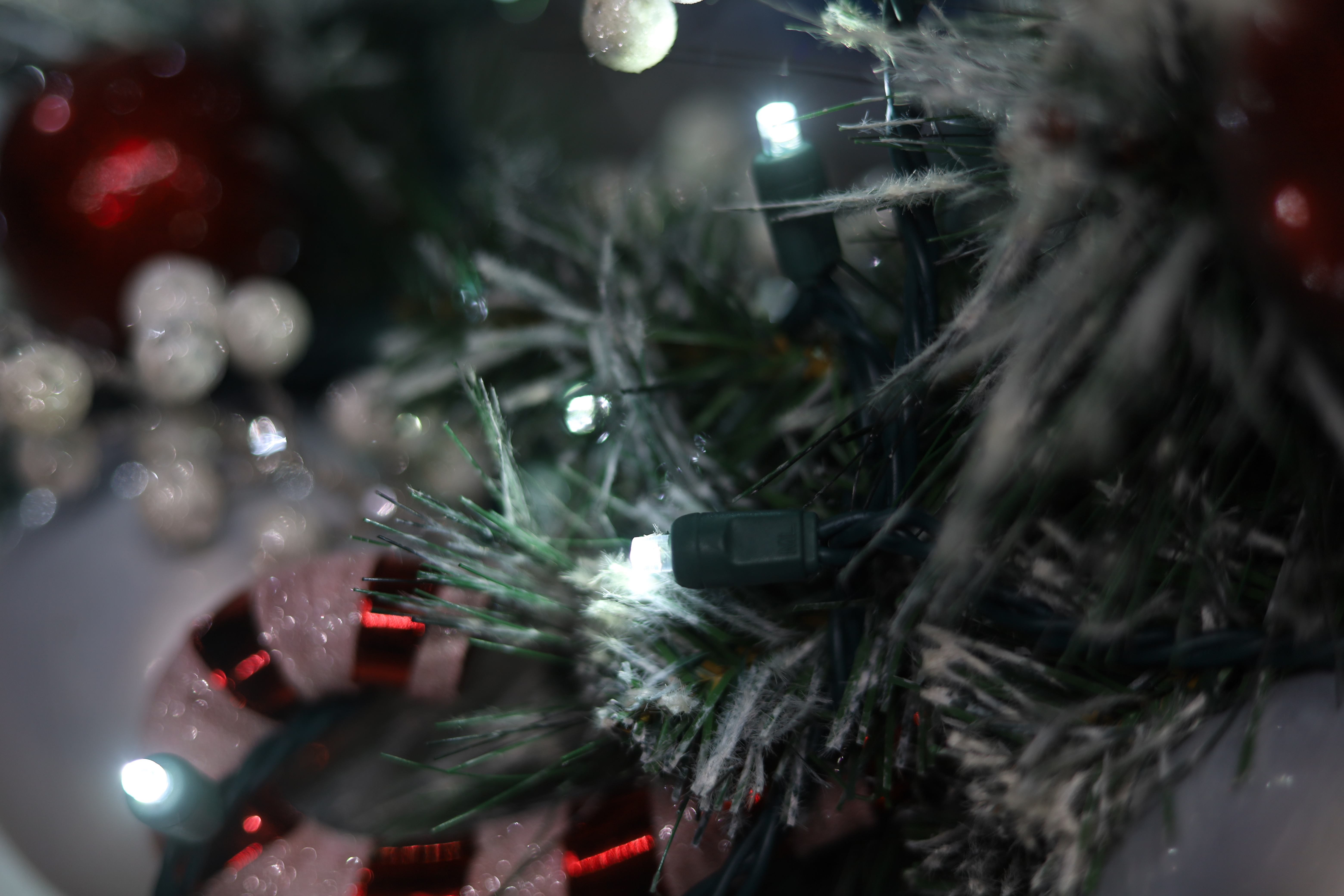 Weitwinkel-Mini-LED-UL-Lichterkette, kaltweiße Weihnachtsbeleuchtung, UL-Außen- und Innenbereich 