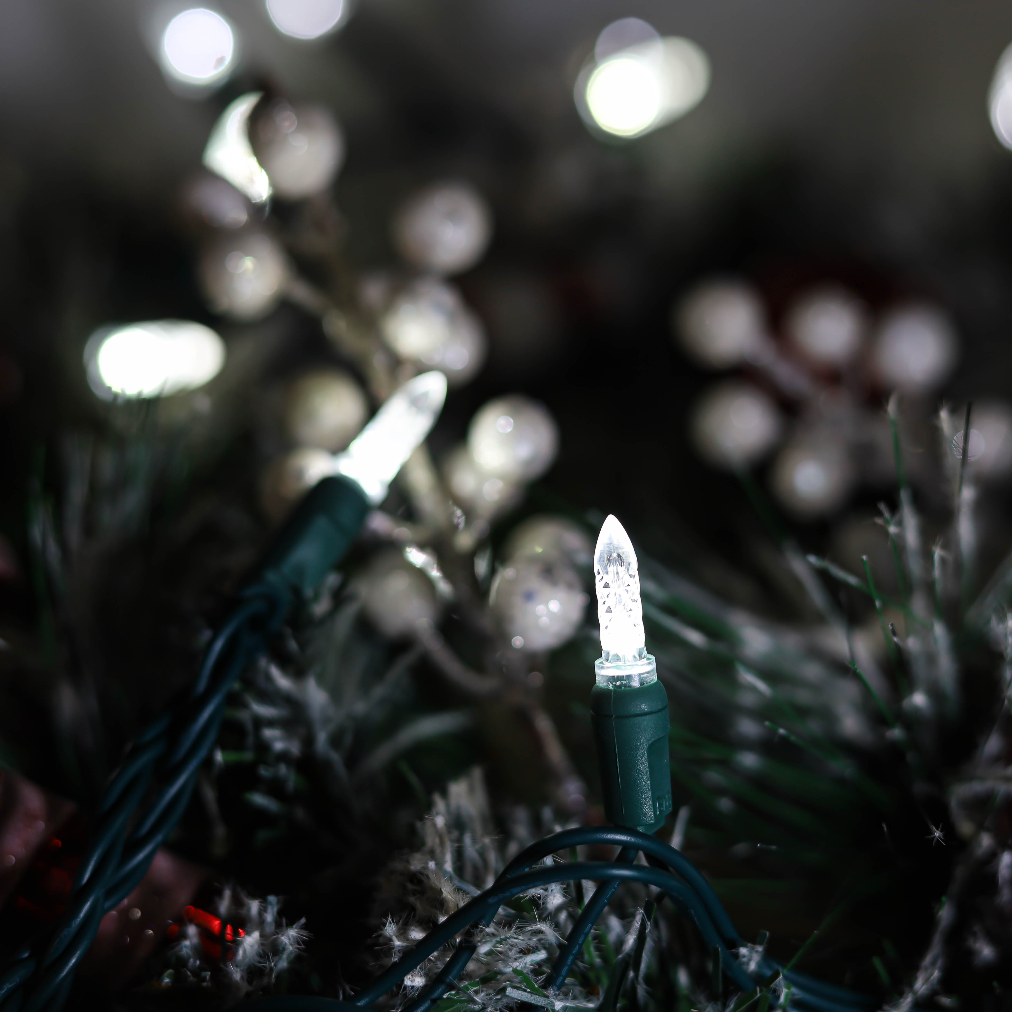 M5 ul kalte weiße Weihnachtsleuchten Leuchten