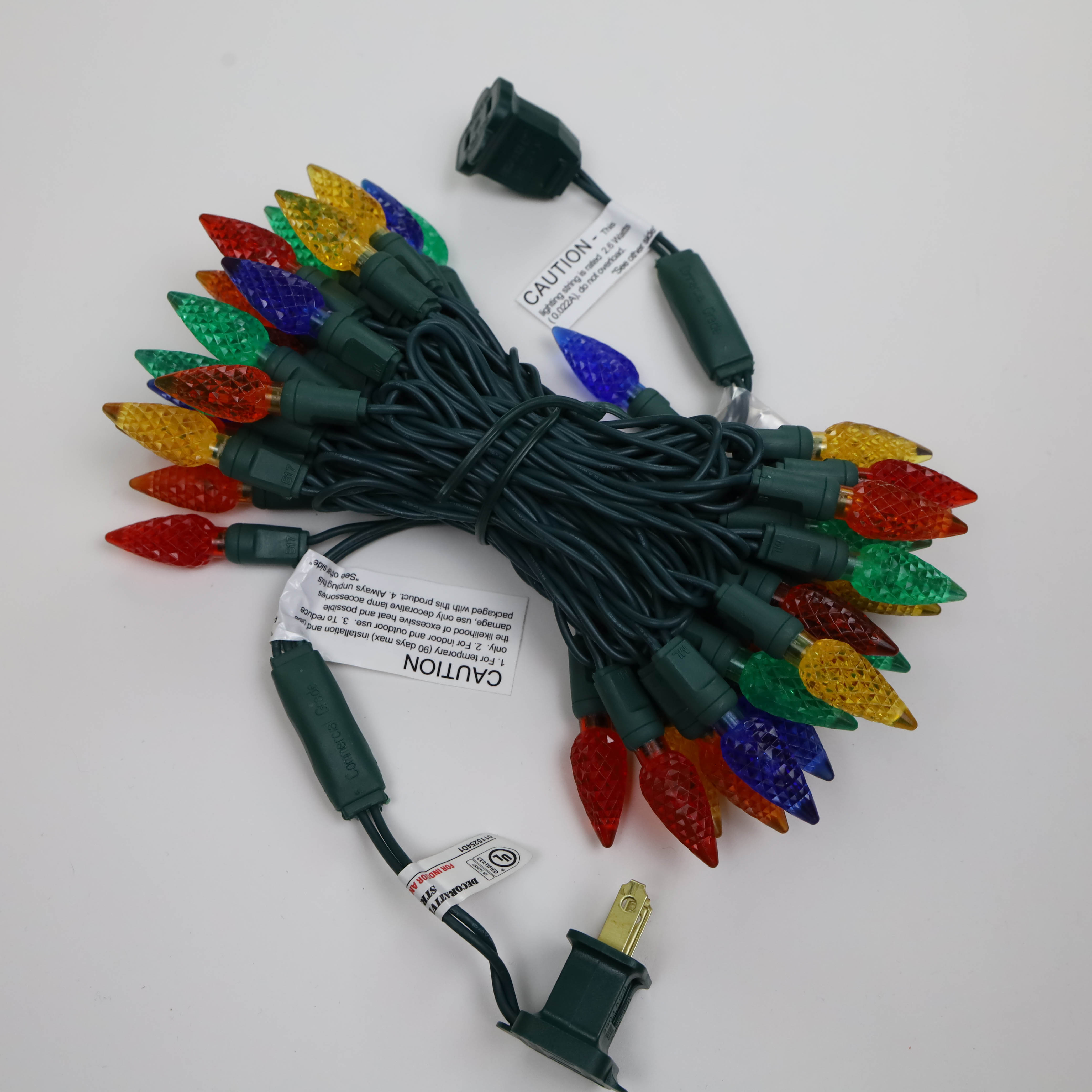 Multi UL wasserdichte C6 Erdbeer-LED-Weihnachtslichter 