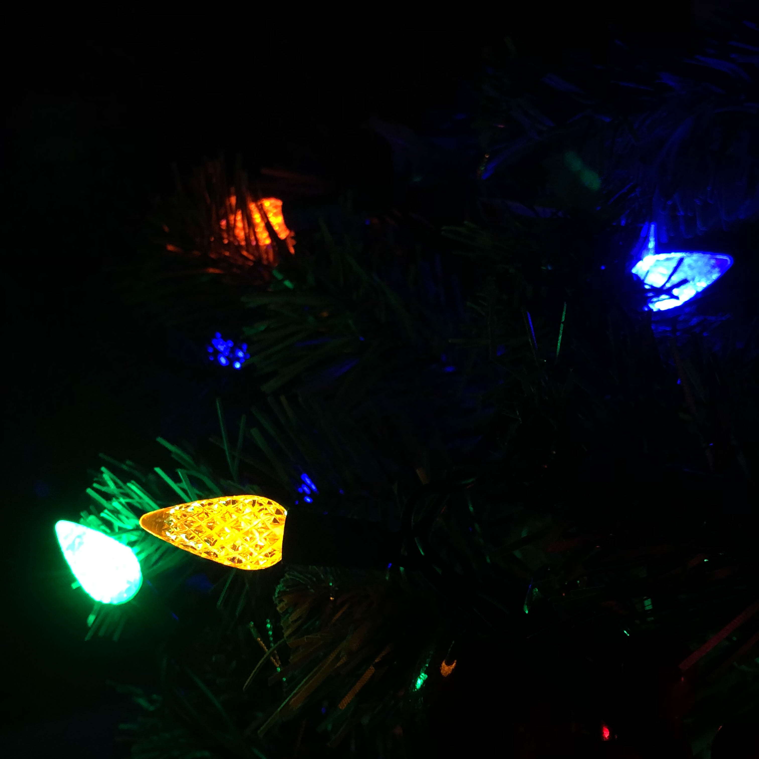 Multi UL wasserdichte C6 Erdbeer-LED-Weihnachtslichter 