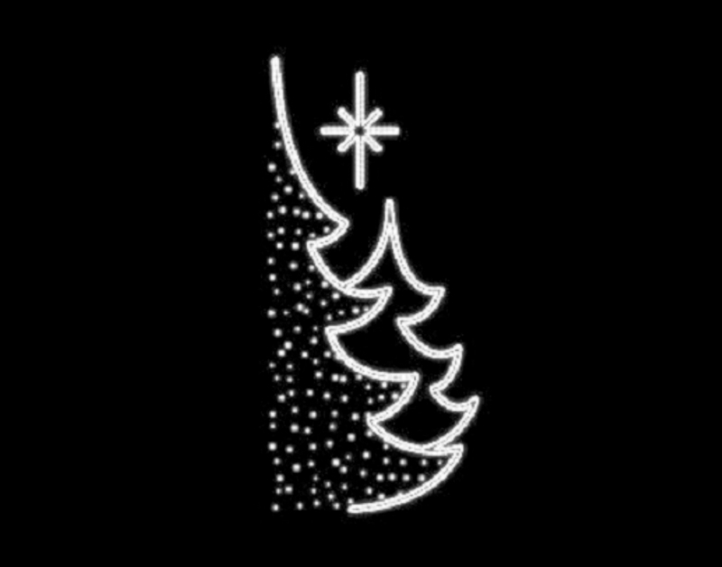 Weiße Motivleuchten aus Aluminium für Zuhause