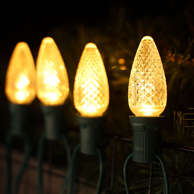 UL warmweiße wasserdichte C9 E17 Minleon LED-Ersatzlampen