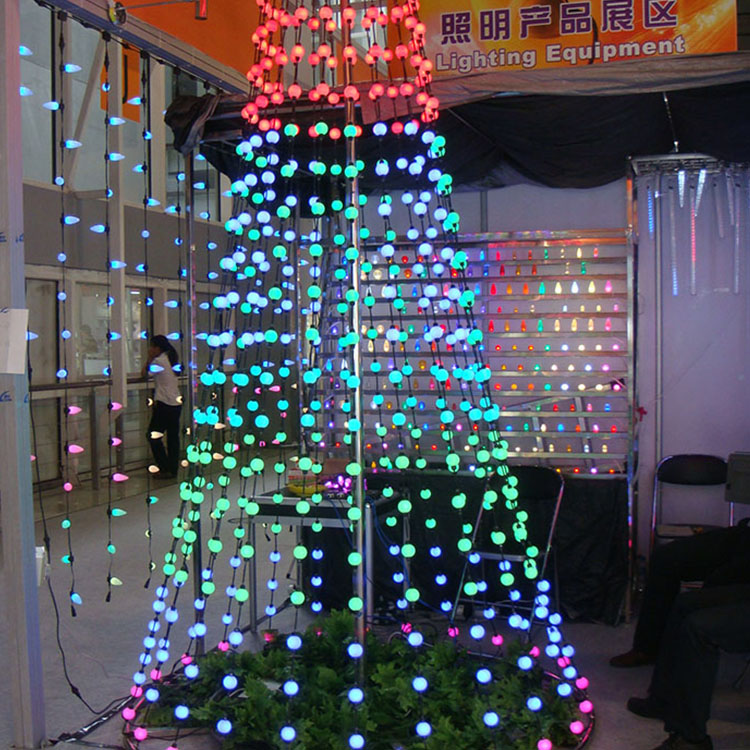 DMX IP66 RGB Triklit-Lichterkette