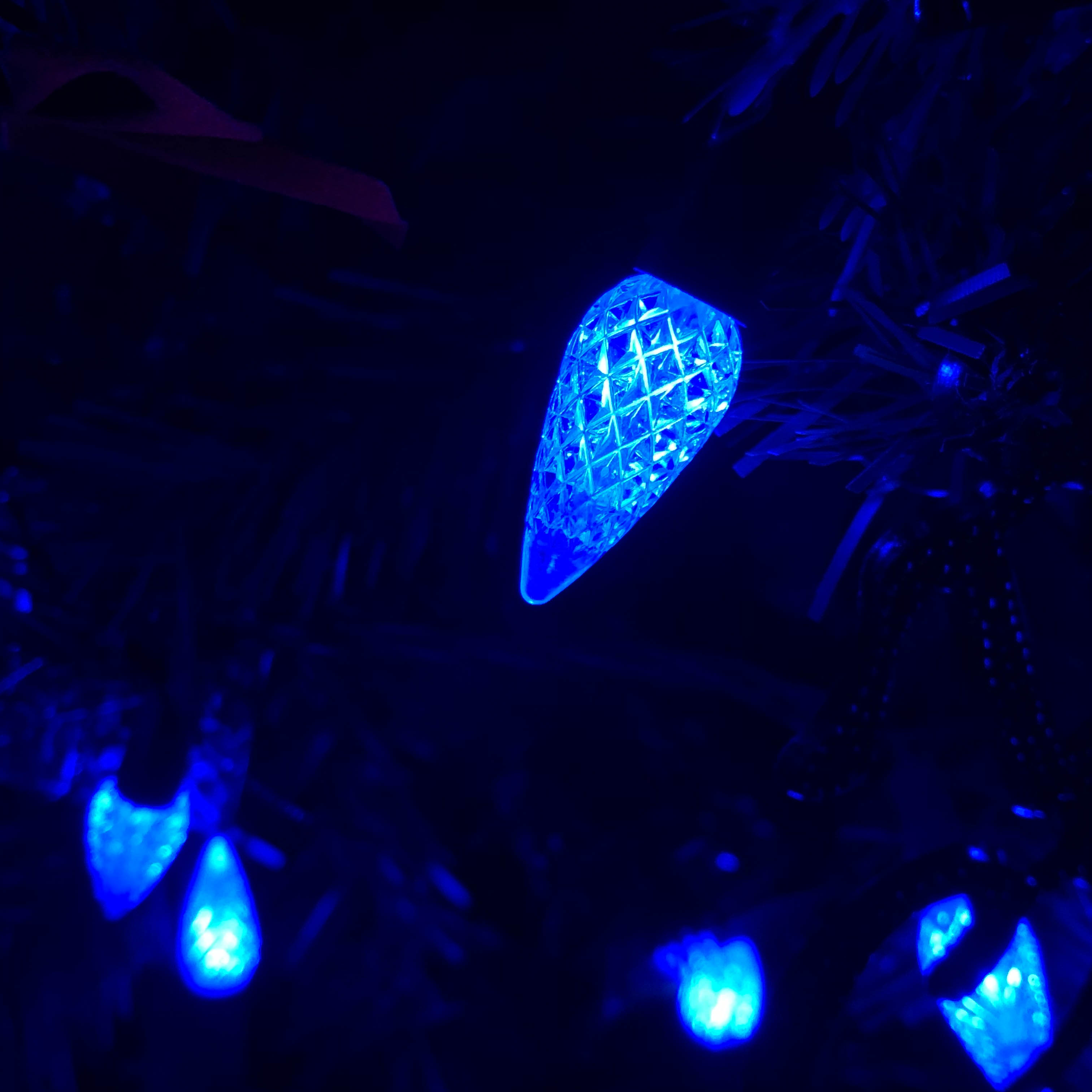 UL C6 Blue Strawberry Weihnachtslichter