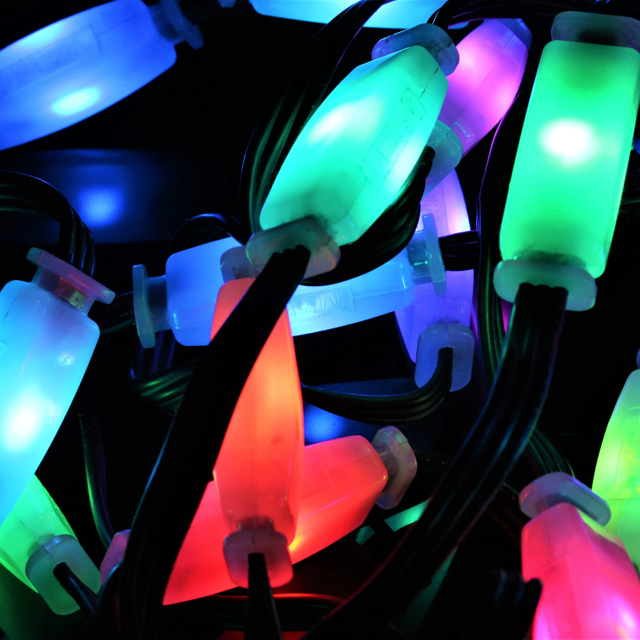 12V UL CE wasserdichte DMX RGB-Kiesellichter