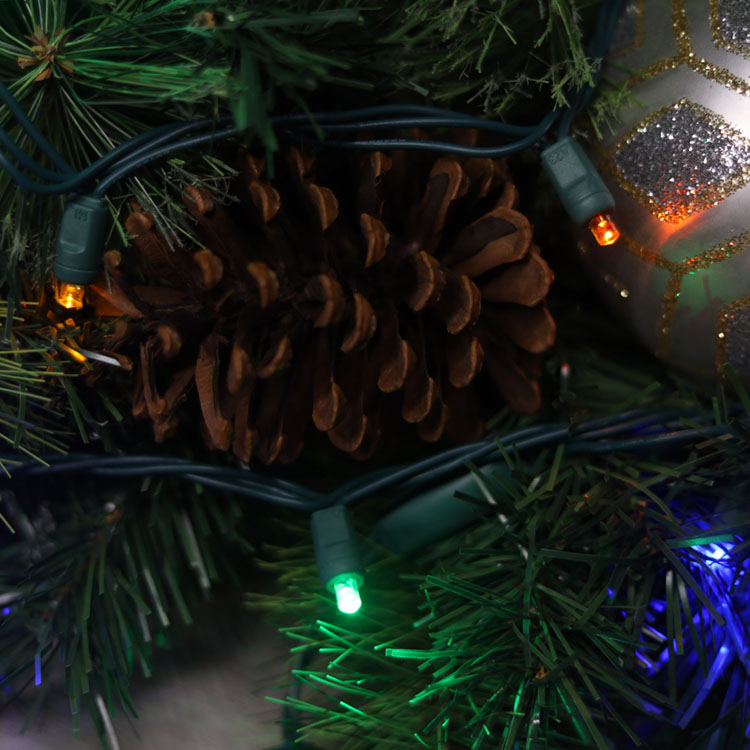 5MM Mini-LED-Lichterketten-Set UL Multi-LED-Weihnachtslichter UL