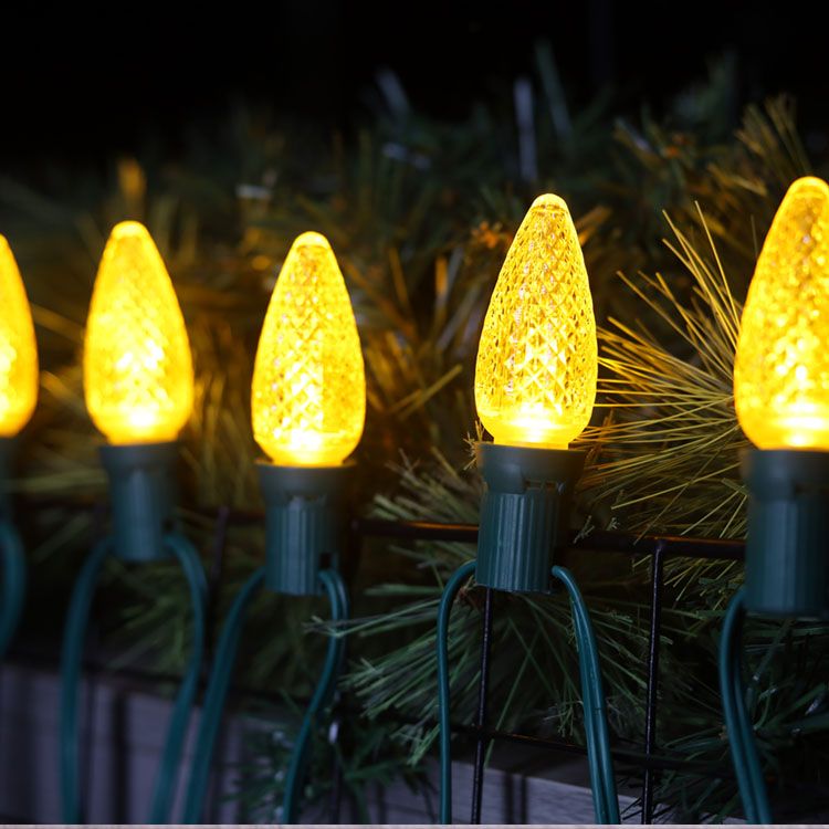 Gelbe UL C9 Minleon LED-Ersatzlampen 