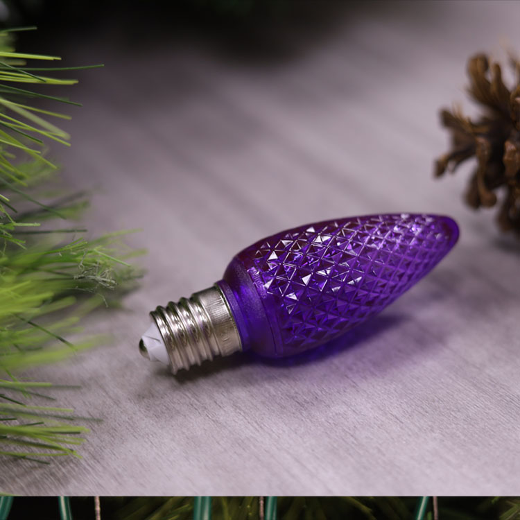 UL C9 Purple Halloween LED -Lampen