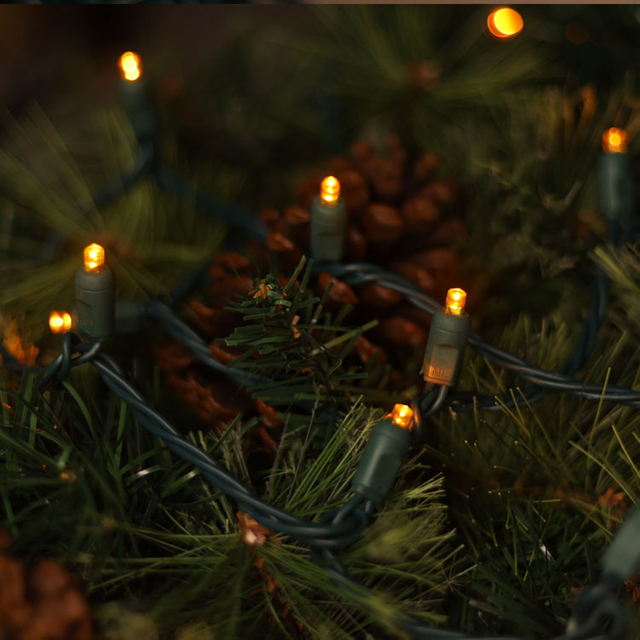 5 mm breite gelbe LED-Lichterkette