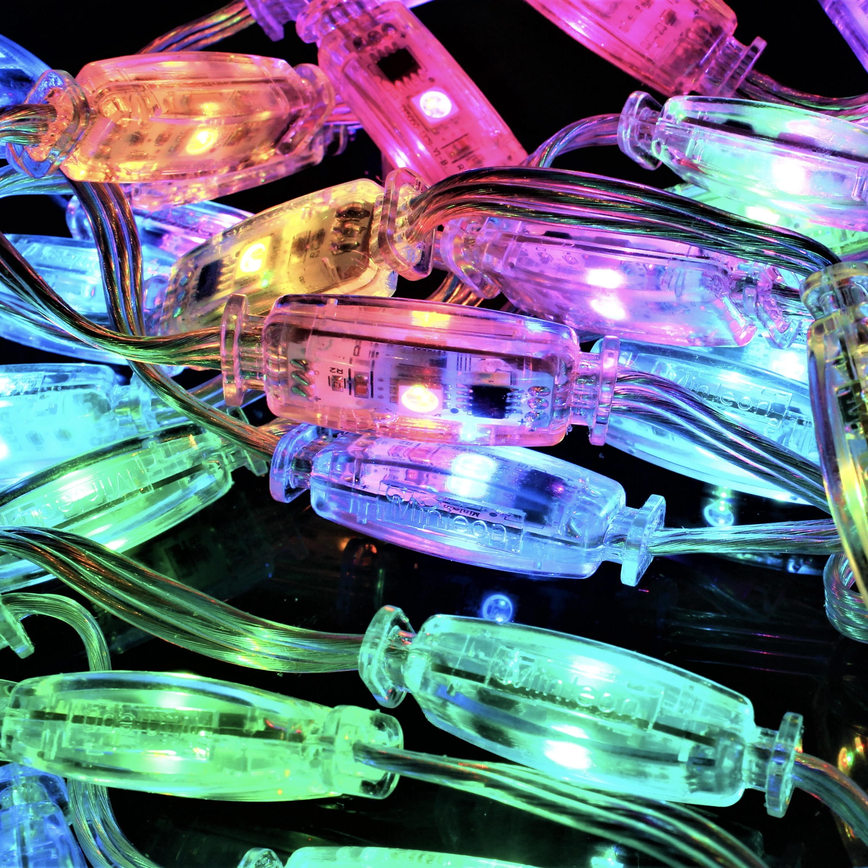 12V UL CE wasserdichte DMX RGB-Kiesellichter