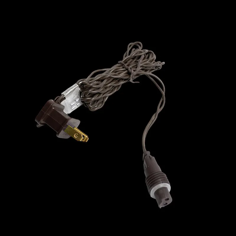 6′ Koaxial-Netzkabel – Grün