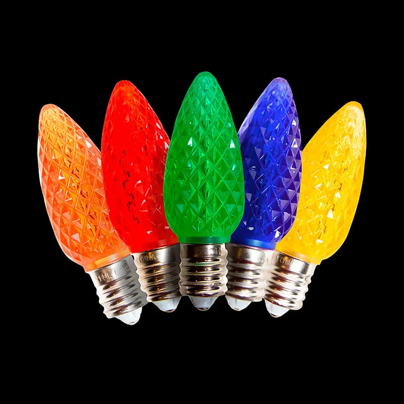 UL C9 Minleon LED-Ersatzlampen, Multi-Weihnachtsbirne