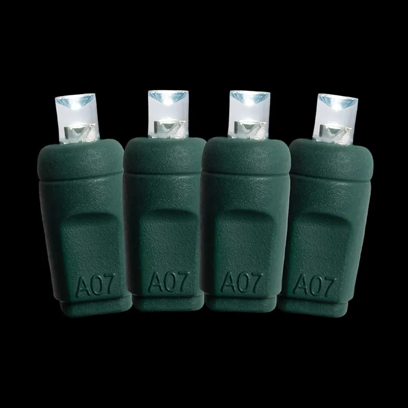 100L 5MM Kaltweiße LED-Weihnachtslichterkette für den Außenbereich, wasserdicht