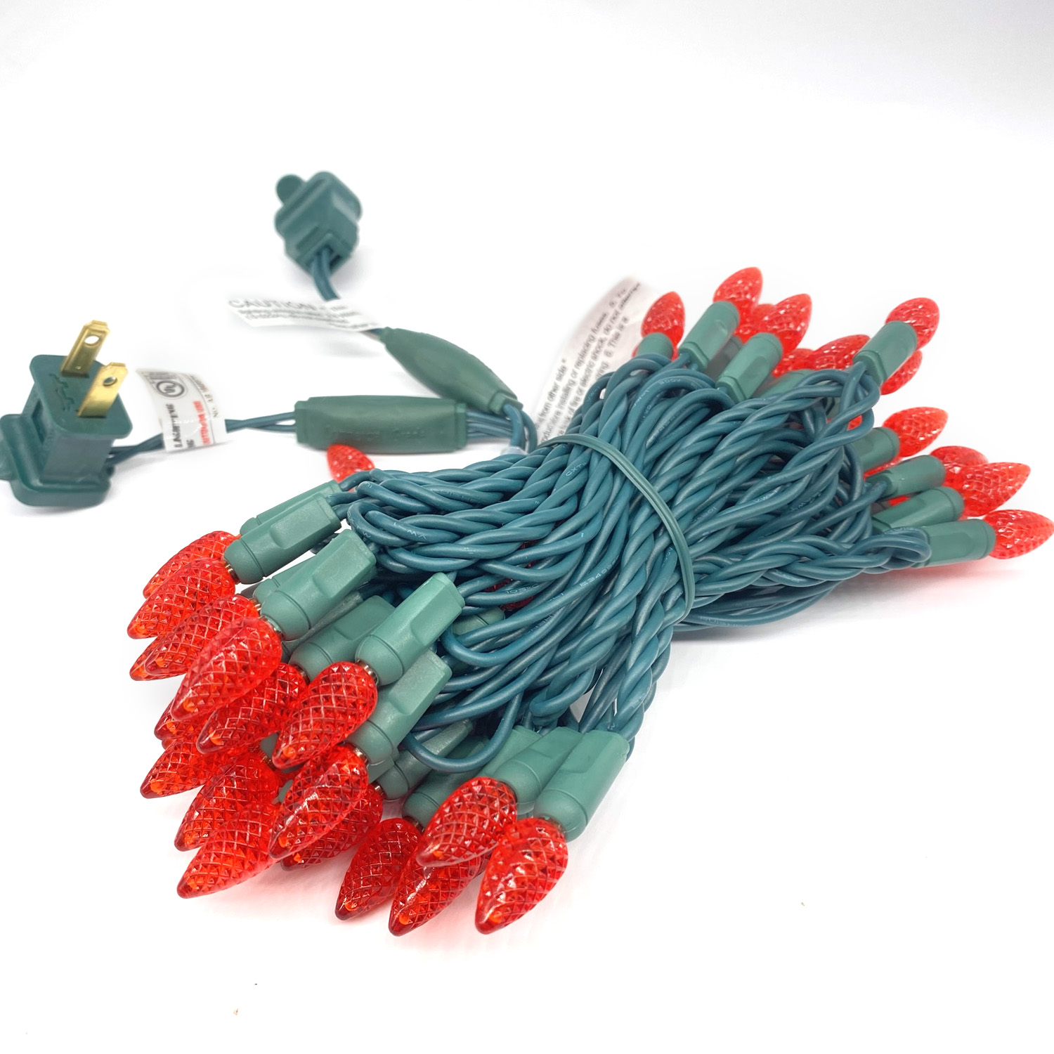 120 V UL rote C3-Weihnachts-LED-Lichter
