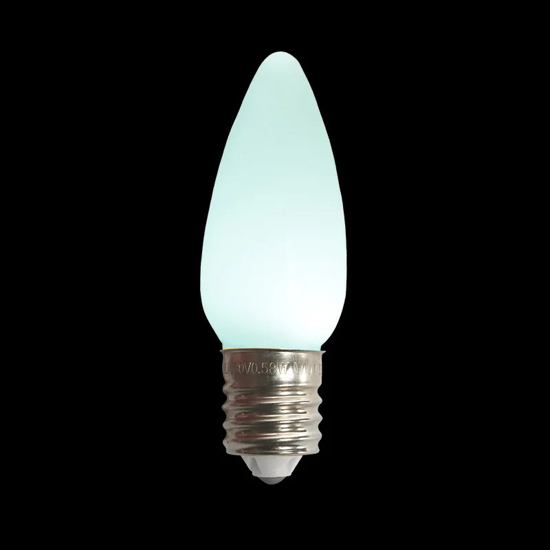 C9 LED-Lichtundurchlässige Glühbirne, Kaltweiß