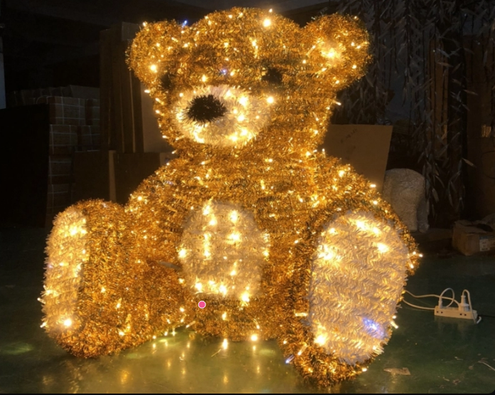 Lichter mit Minleon-Motiv