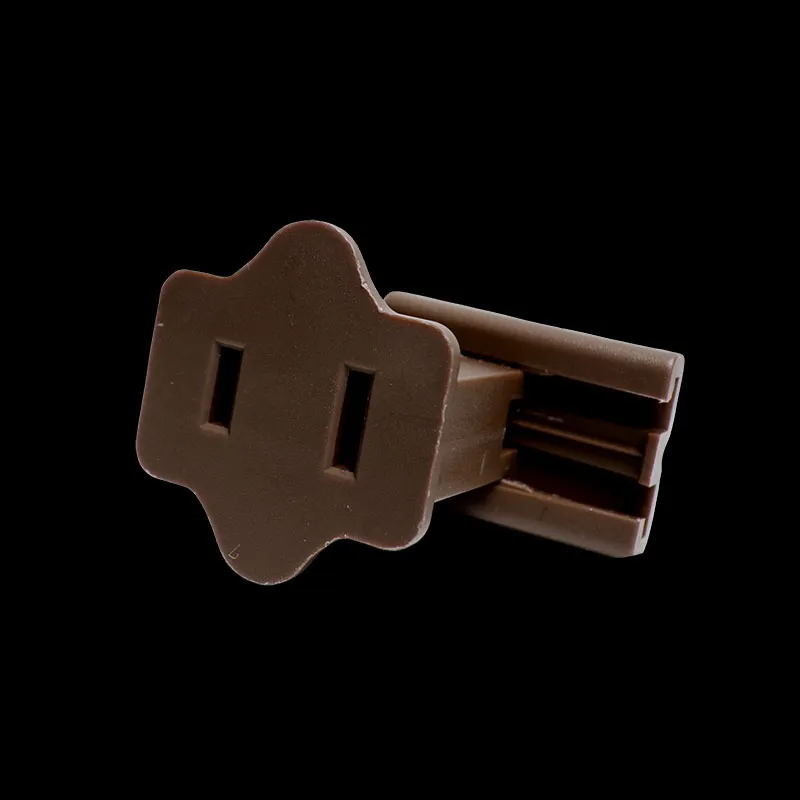 SPT-1-Buchsenschiebestecker – Braun