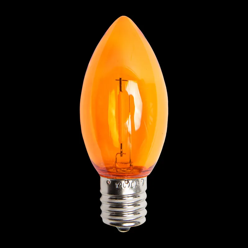C9 LED-Glühlampe – Orange