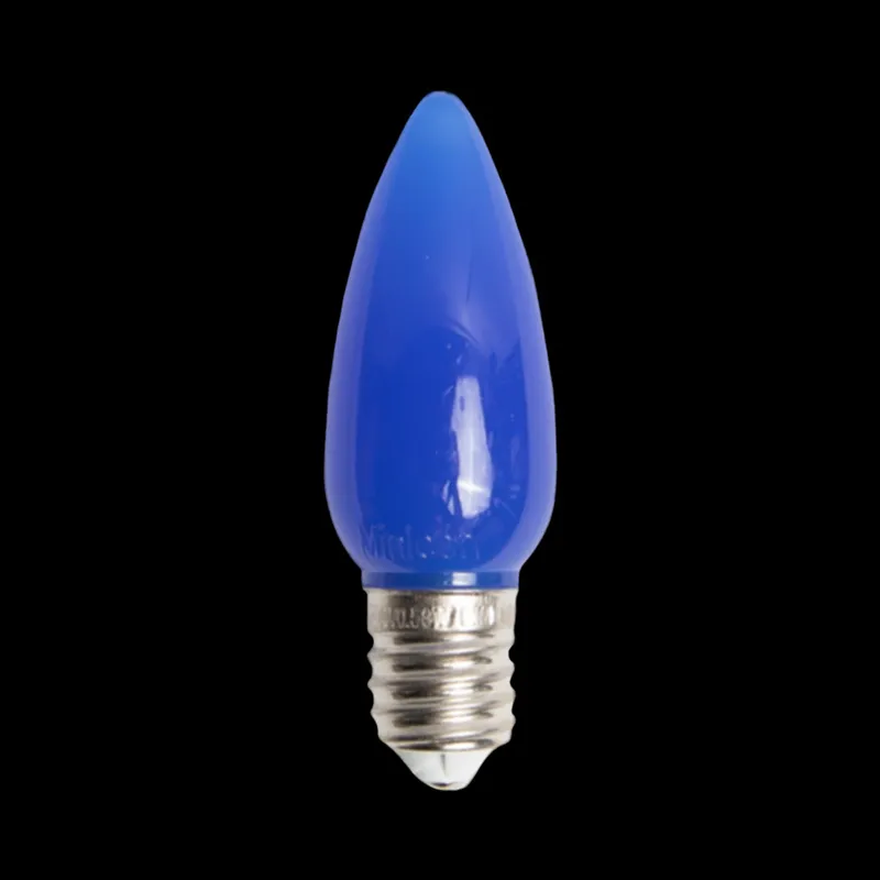 C9 LED-Lichtundurchlässige Glühbirne, Blau
